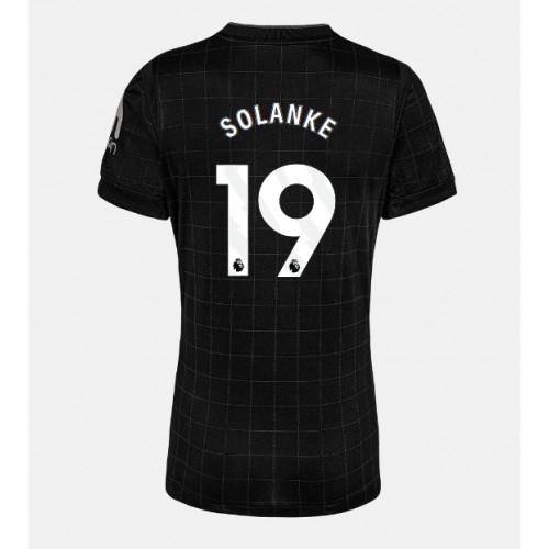 Camisa de Futebol Tottenham Hotspur Dominic Solanke #19 Equipamento Secundário Mulheres 2025-26 Manga Curta
